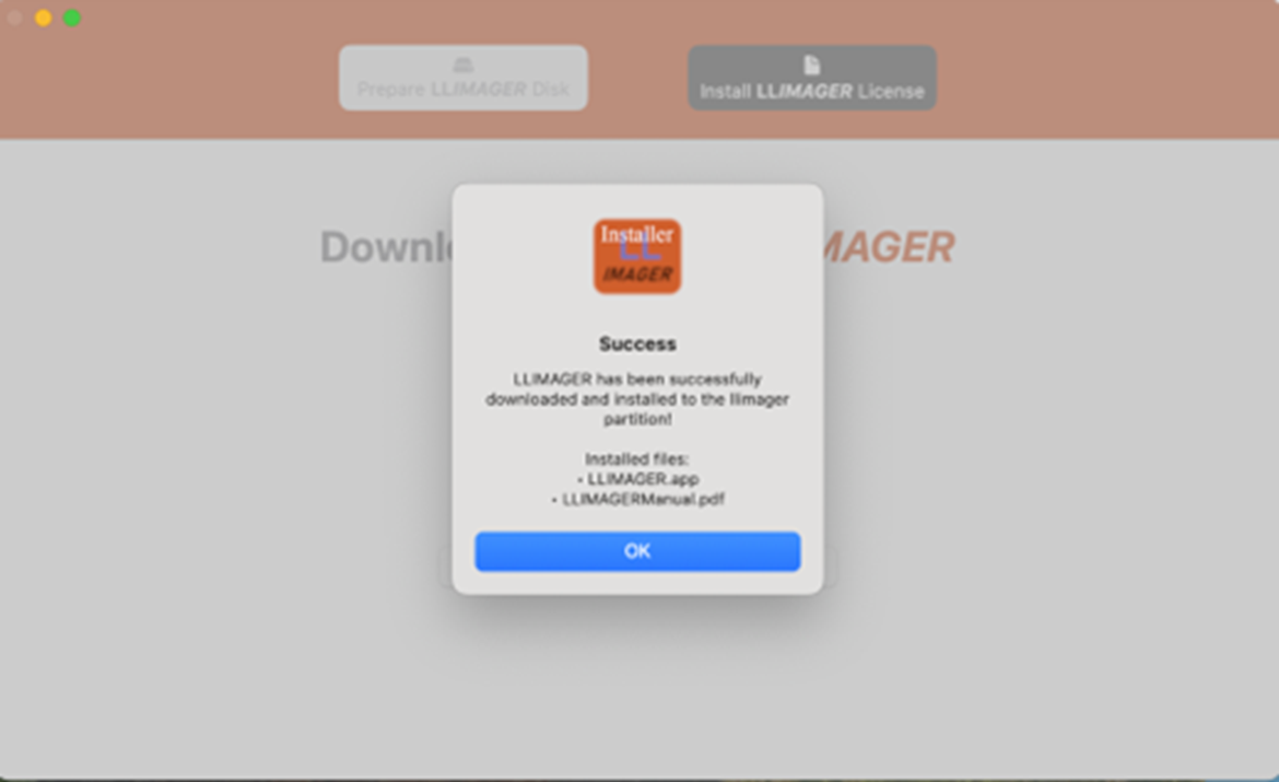LLIMAGER 6.0 Run Installer