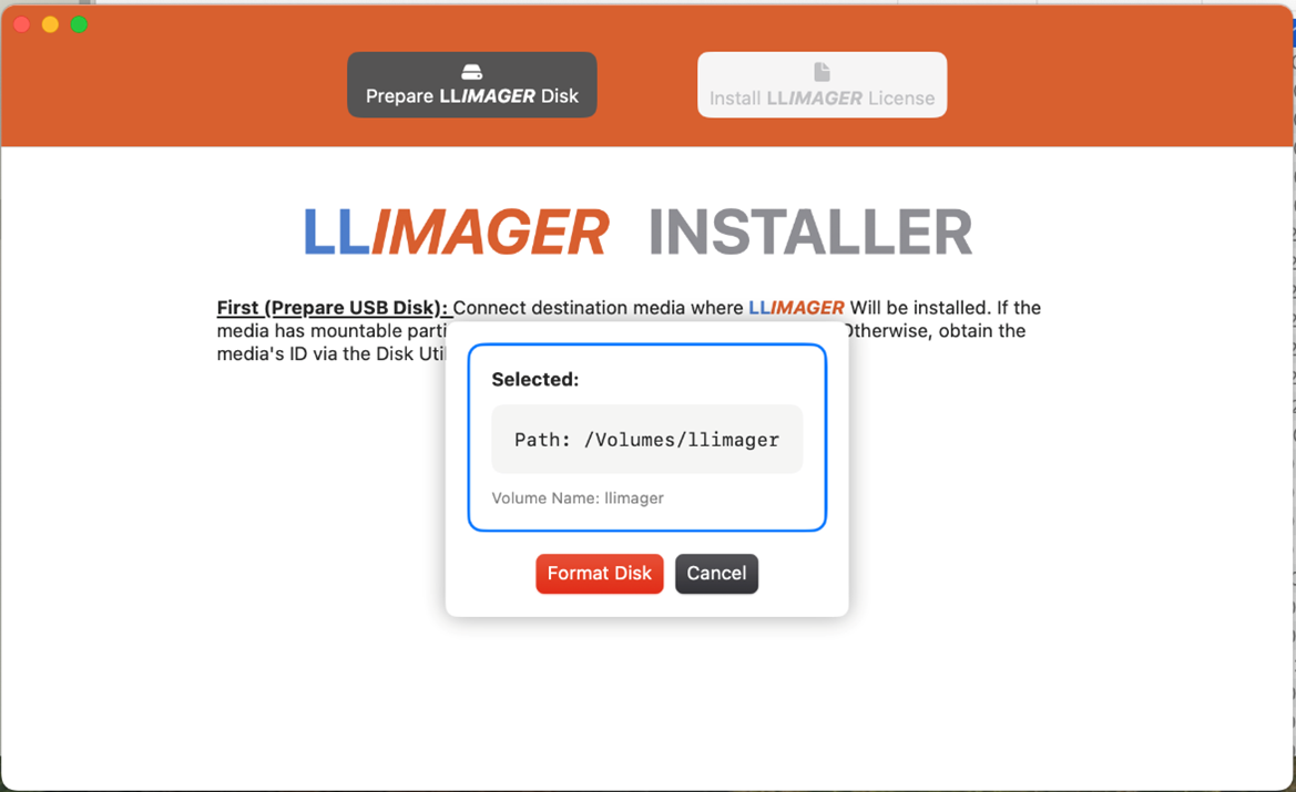 LLIMAGER 6.0 Run Installer