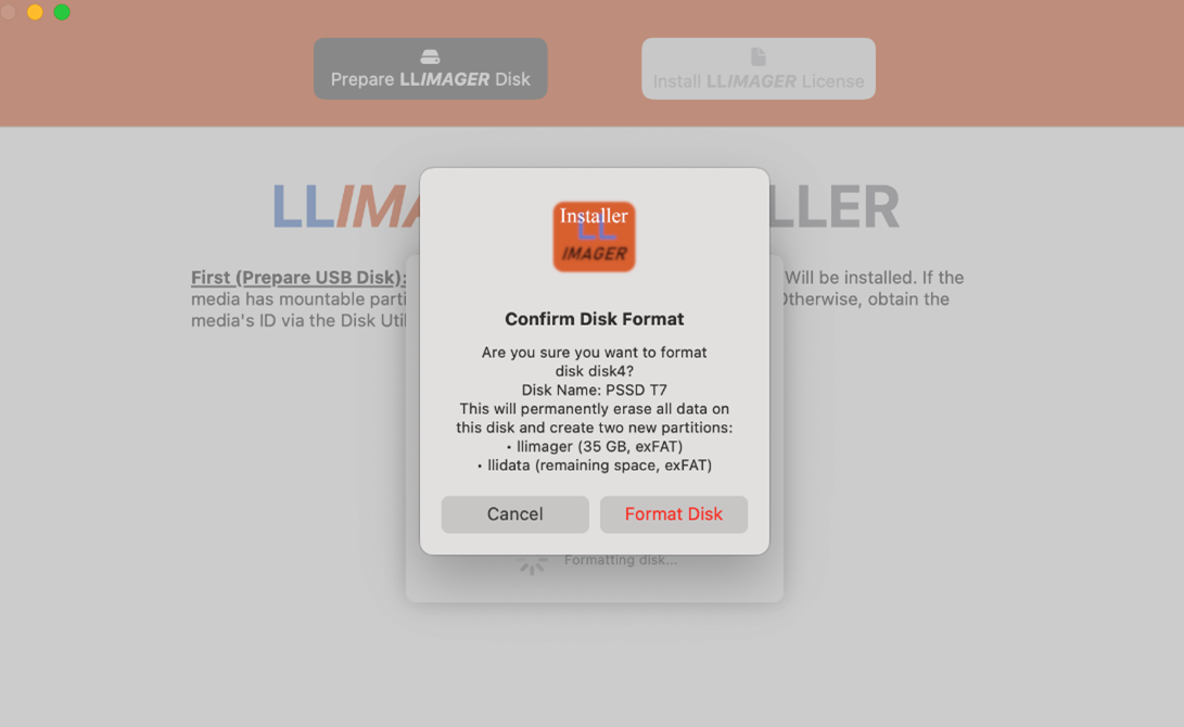 LLIMAGER 6.0 Run Installer