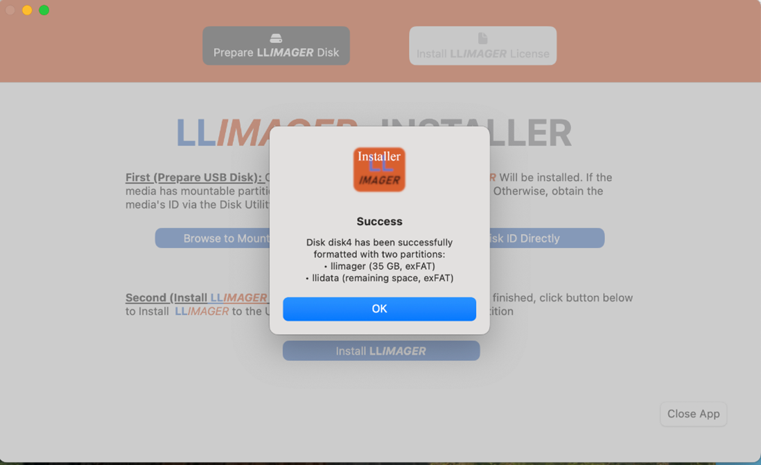 LLIMAGER 6.0 Run Installer