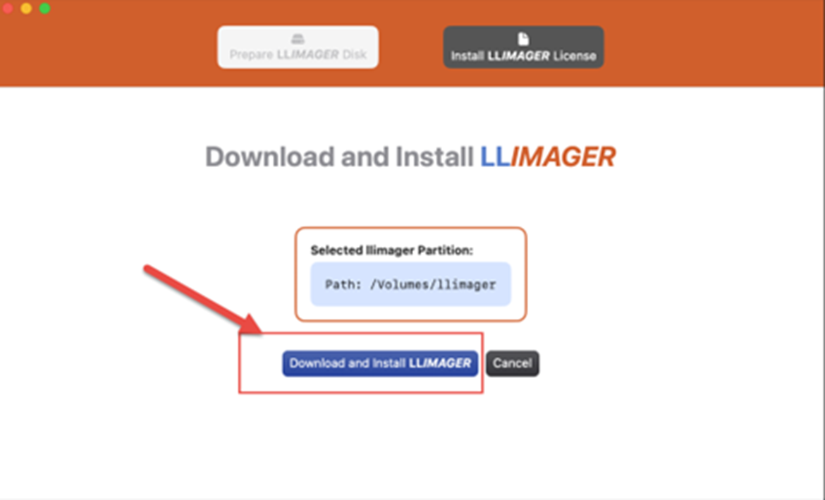 LLIMAGER 6.0 Run Installer
