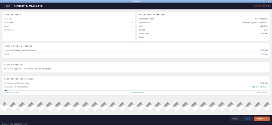 LLIMAGER Linux Targeted Collection — Review