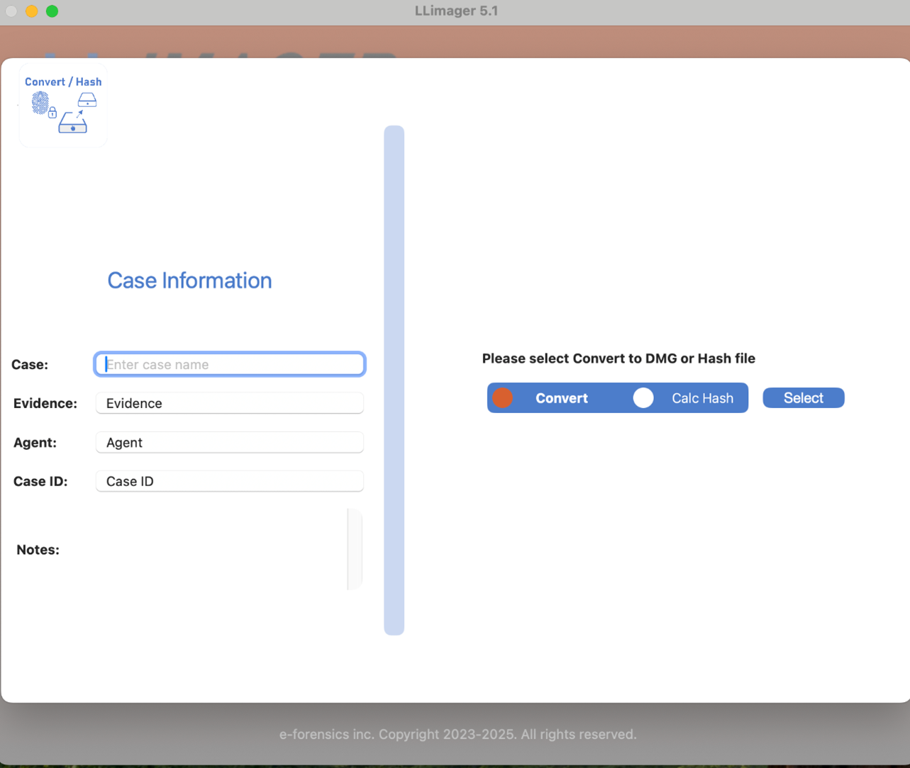 LLIMAGER 6.0 Convert