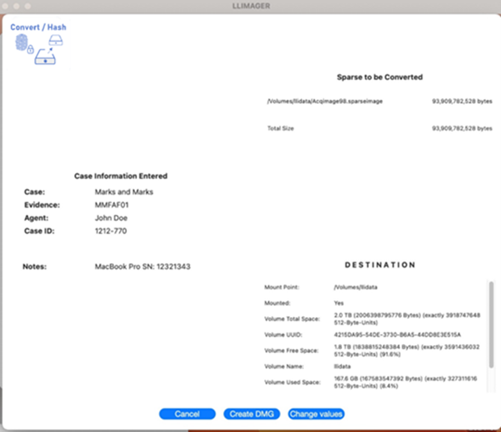 LLIMAGER 6.0 Convert