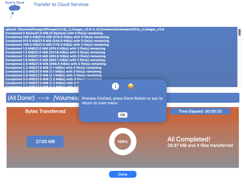 LLIMAGER 6.0 Send To Cloud