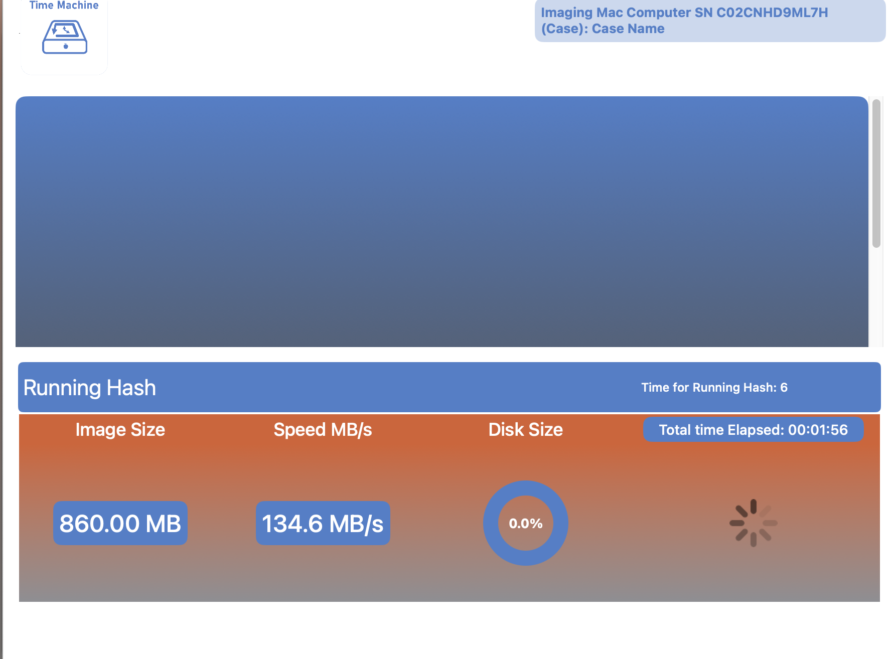 LLIMAGER 6.0 Acquire Time Machine