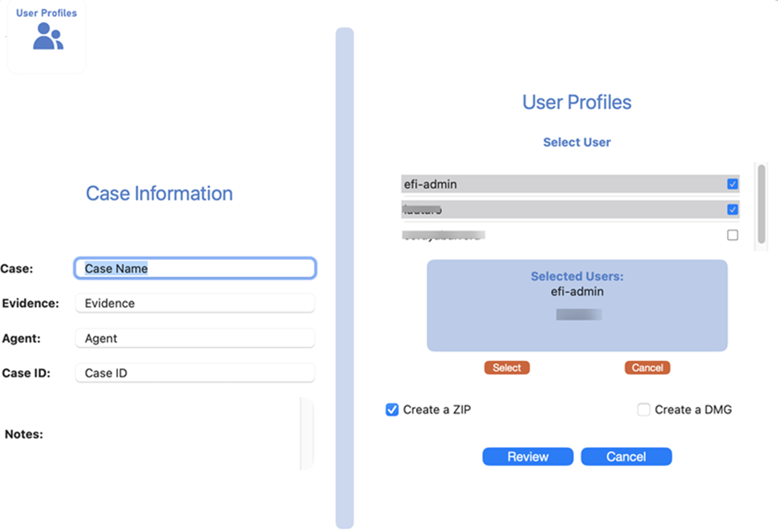 LLIMAGER 6.0 Acquire Profiles