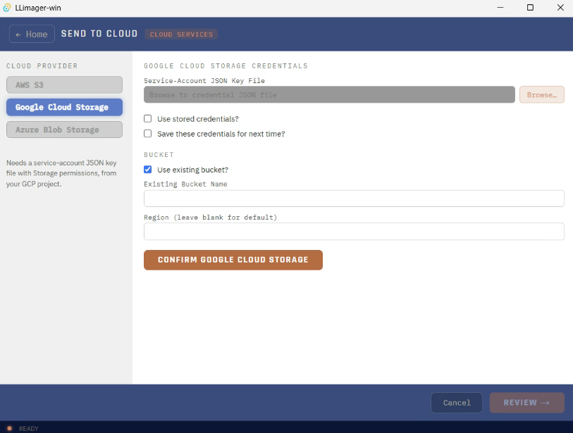 LLIMAGER-win Send To Cloud -AZURE-