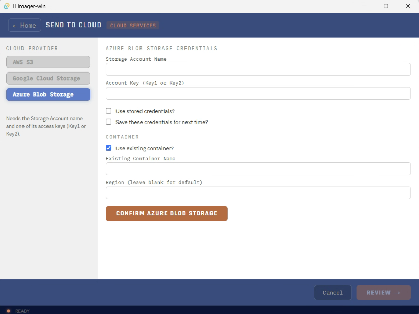 LLIMAGER-win Send To Cloud -AZURE-
